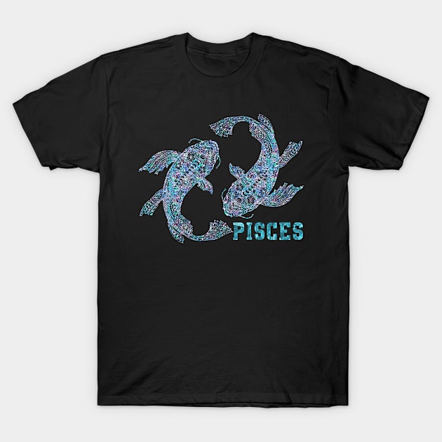 Zodiac Sign Pisces T-Shirt by shirtsyoulike